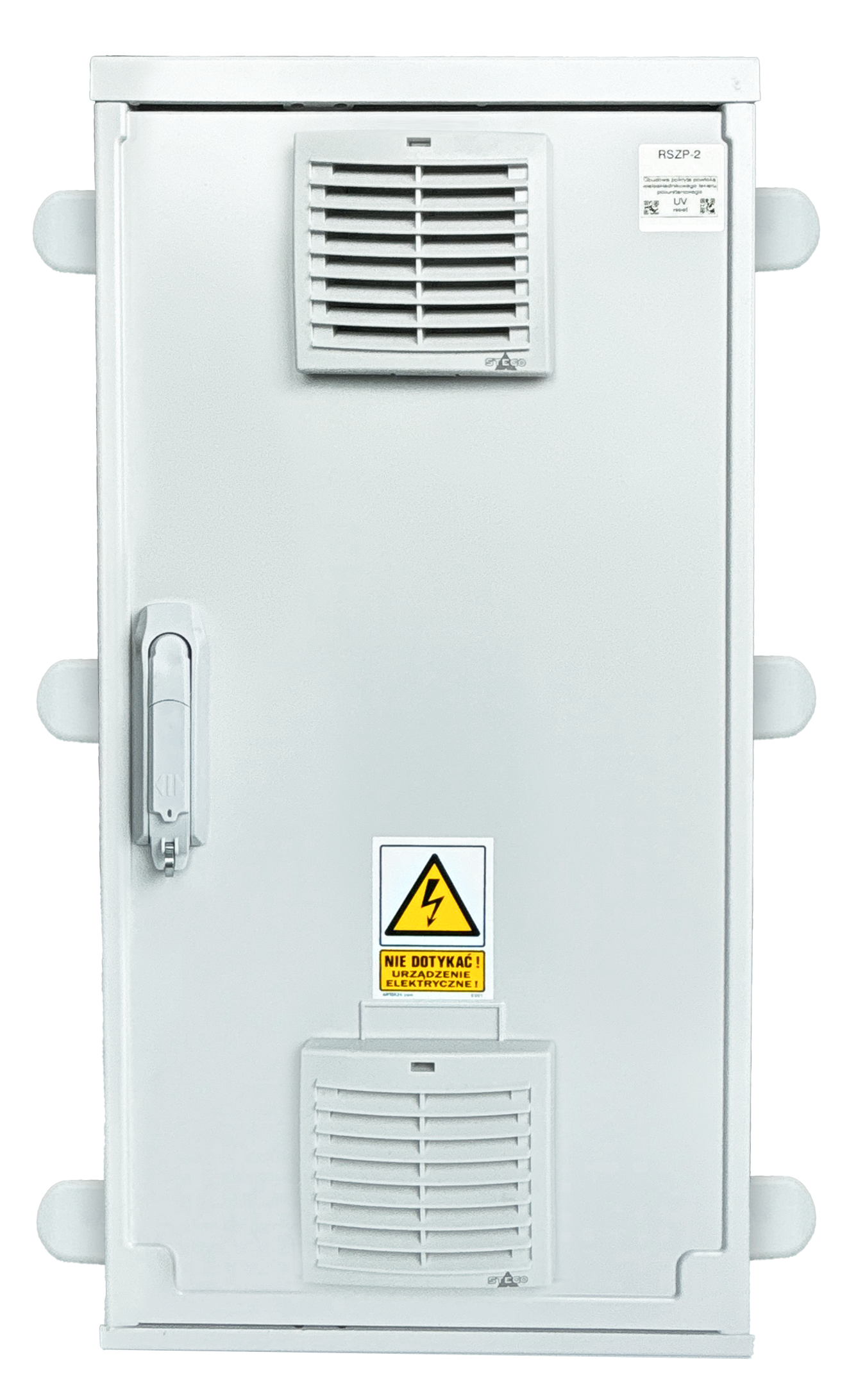 Obudowa zewnętrzna z uchwytami  MINI o mocy 10, 15, 20 kVAR